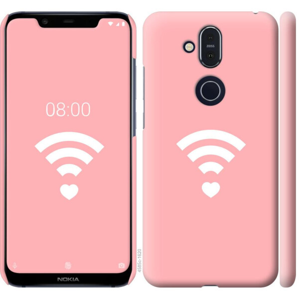 

Чехол на Nokia 8.1 Делись любовью (04798)