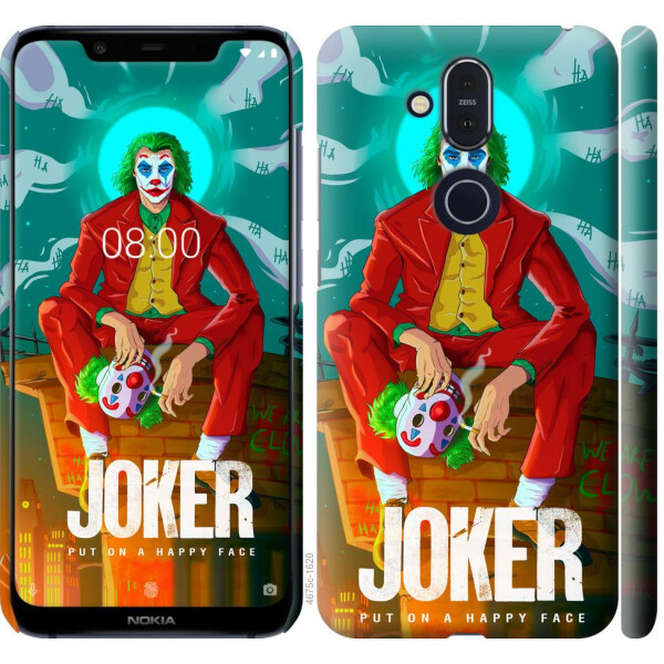 

Чехол на Nokia 8.1 Джокер1 (04798)