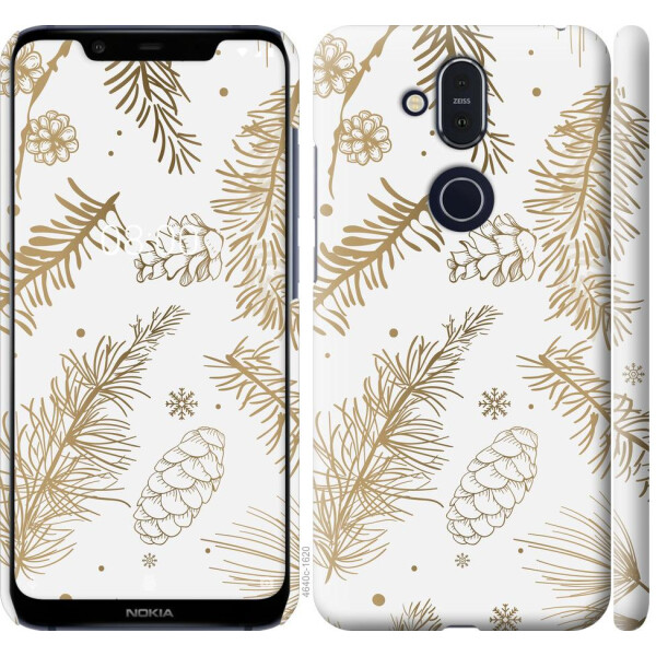 

Чехол на Nokia 8.1 Зимний (04798)
