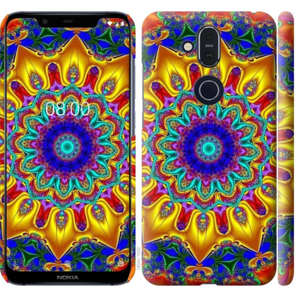 

Чехол на Nokia 8.1 Калейдоскоп (04798)