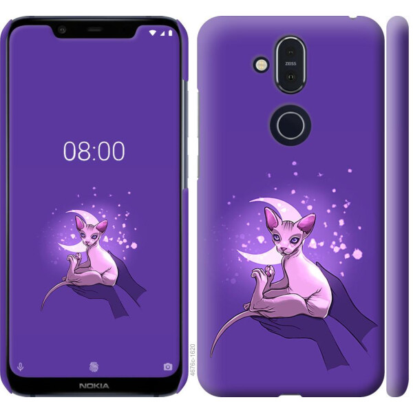 

Чехол на Nokia 8.1 Кот2 (04798)