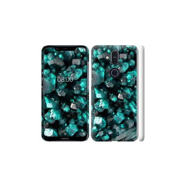 

Чехол на Nokia 8.1 Кристаллы 2 (04798)