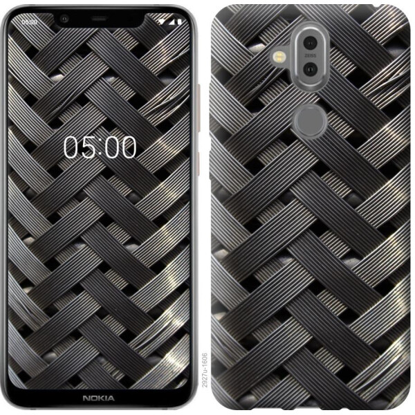 

Чехол на Nokia 8.1 Металлические фоны (04798)