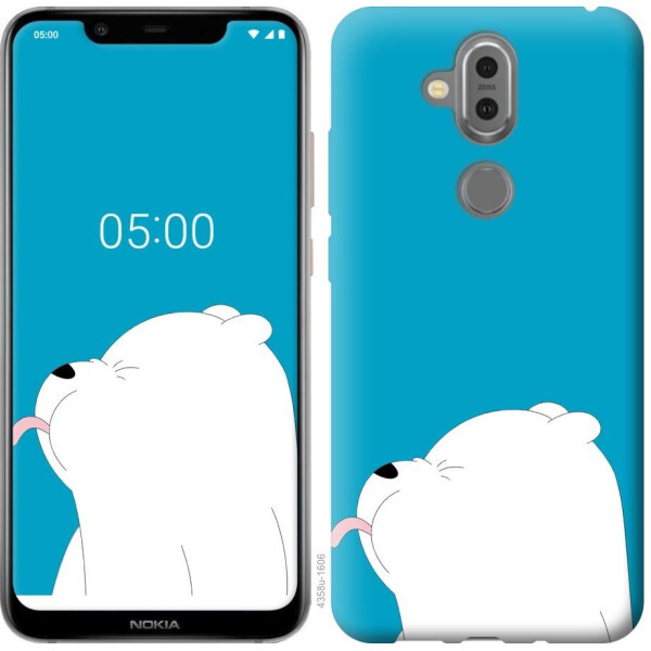 

Чехол на Nokia 8.1 Мишка 1 (04798)