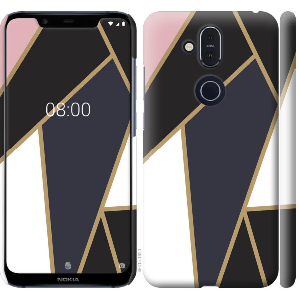 

Чехол на Nokia 8.1 Мозаика (04798)