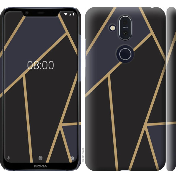 

Чехол на Nokia 8.1 Мозаика 2 (04798)