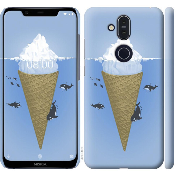 

Чехол на Nokia 8.1 Мороженое Айсберг (04798)