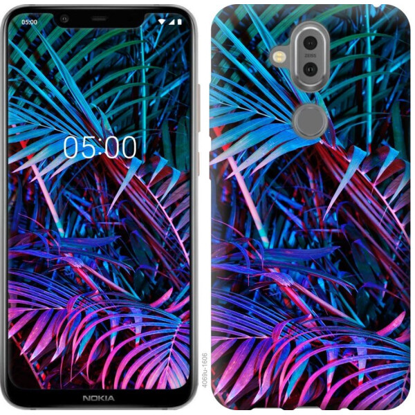 

Чехол на Nokia 8.1 Папоротник под ультрафиолетом (04798)