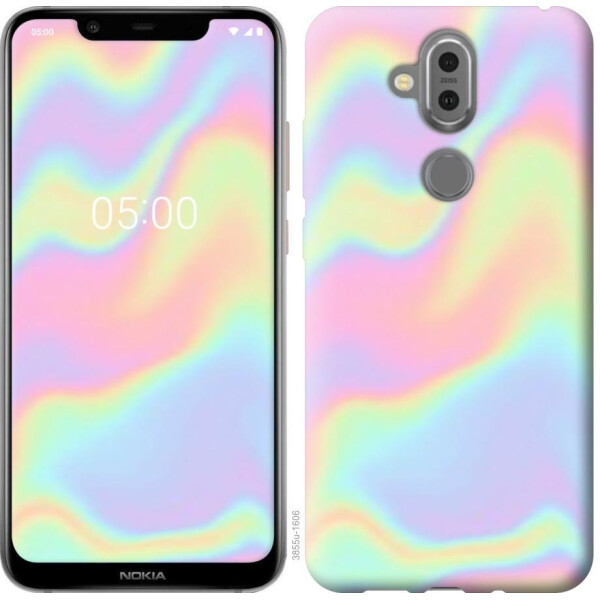 

Чехол на Nokia 8.1 пастель (04798)