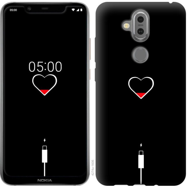 

Чехол на Nokia 8.1 Подзарядка (04798)