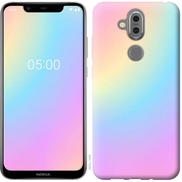 

Чехол на Nokia 8.1 Радуга 2 (04798)