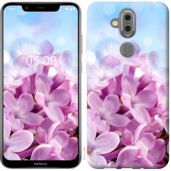 

Чехол на Nokia 8.1 Сирень (04798)