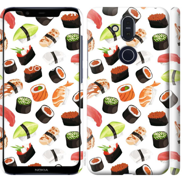 

Чехол на Nokia 8.1 Суши (04798)