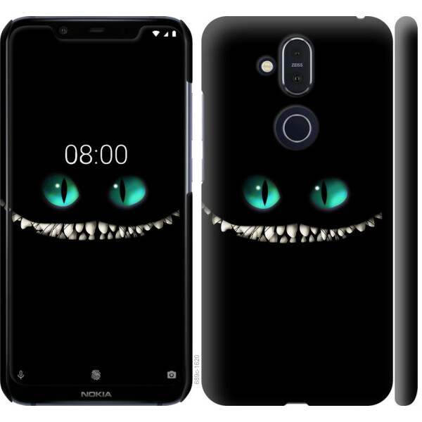 

Чехол на Nokia 8.1 Чеширский кот (04798)