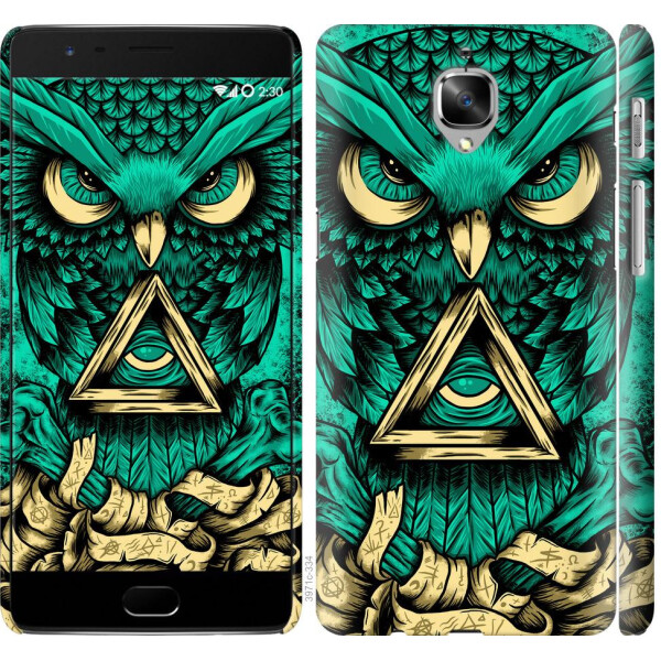 

Чехол на OnePlus 3 Сова Арт-тату (04798)