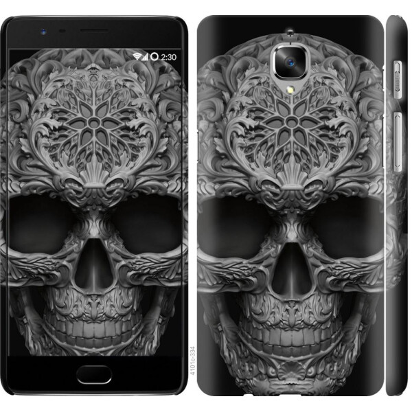 

Чехол на OnePlus 3T skull-ornament (04798)