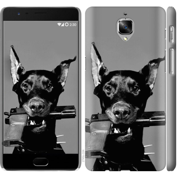 

Чехол на OnePlus 3T Доберман (04798)
