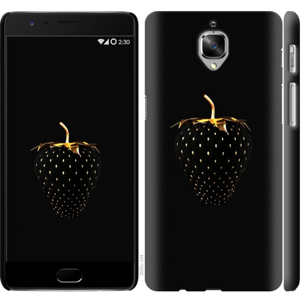 

Чехол на OnePlus 3T Черная клубника (04798)