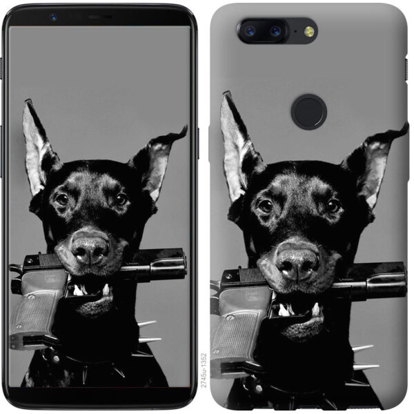 

Чехол на OnePlus 5T Доберман (04798)