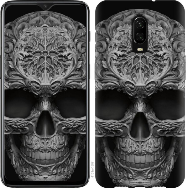 

Чехол на OnePlus 6T skull-ornament (04798)