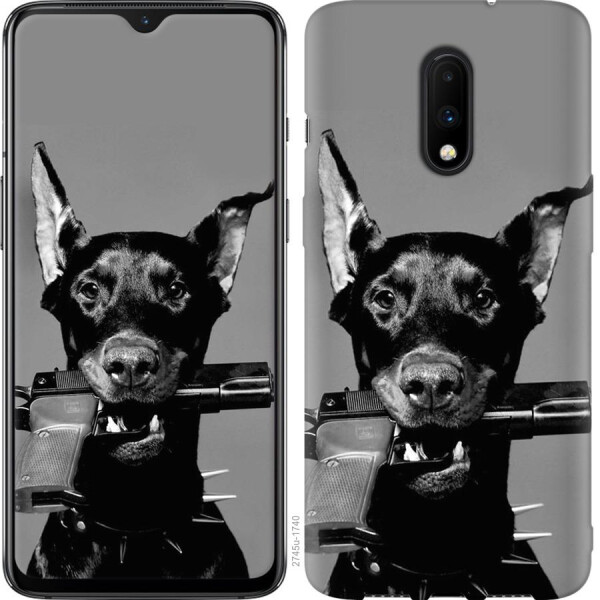 

Чехол на OnePlus 7 Доберман (04798)