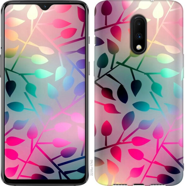 

Чехол на OnePlus 7 Листья (04798)