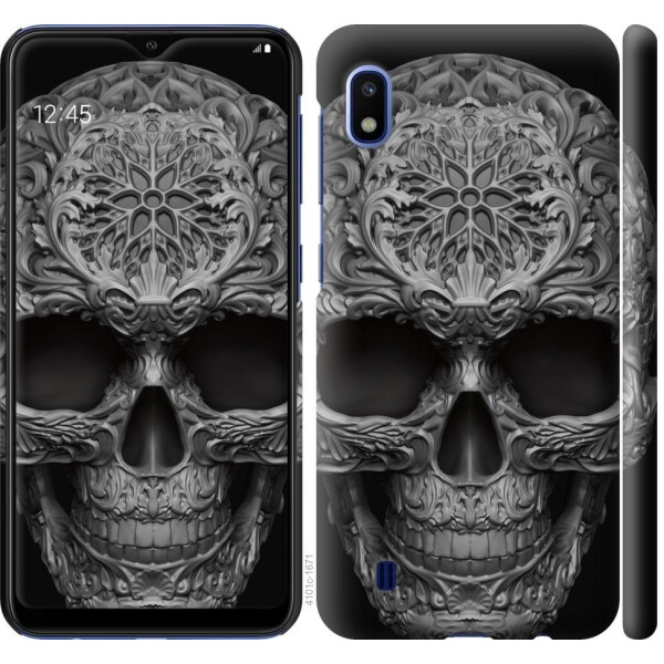 

Чехол на Samsung Galaxy A10 2019 A105F skull-ornament (04798)