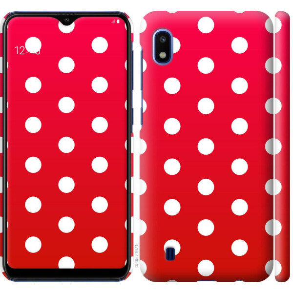 

Чехол на Samsung Galaxy A10 2019 A105F Градиент, Горошек (04798)