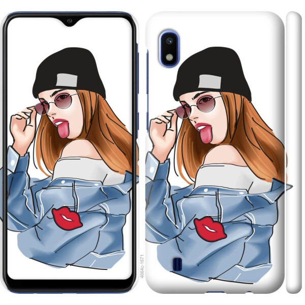 

Чехол на Samsung Galaxy A10 2019 A105F Девушка v3 (04798)