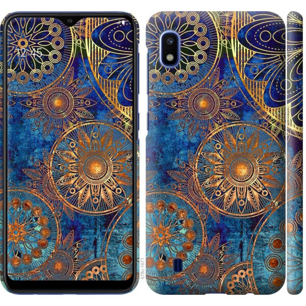 

Чехол на Samsung Galaxy A10 2019 A105F Золотой узор (04798)