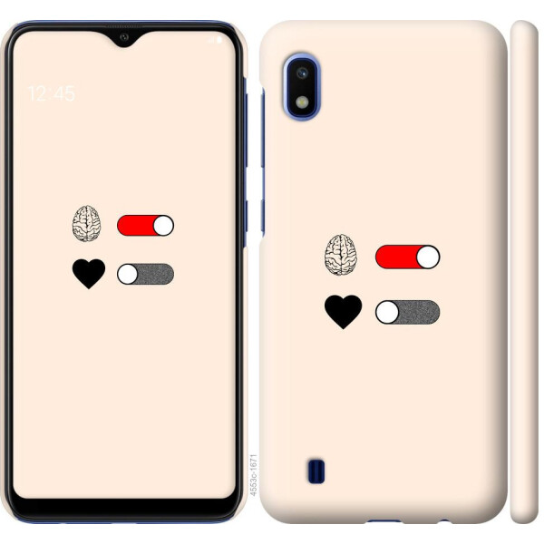 

Чехол на Samsung Galaxy A10 2019 A105F Любовь и ум (04798)