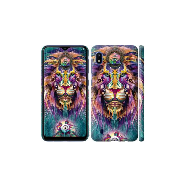 

Чехол на Samsung Galaxy A10 2019 A105F Люминесцентный лев (04798)