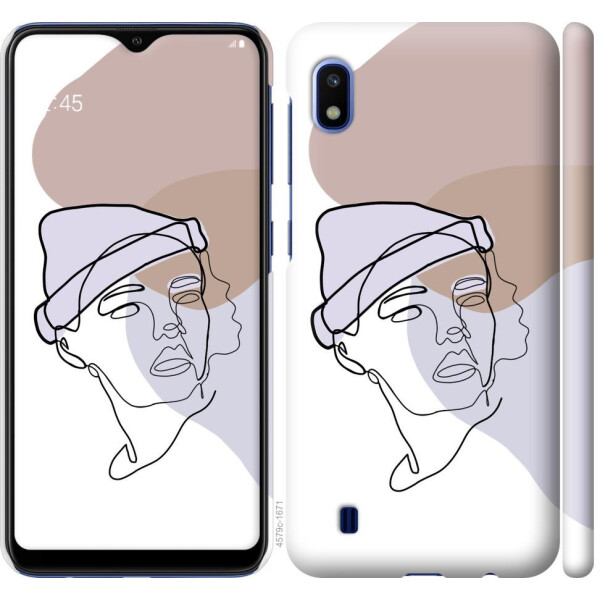 

Чехол на Samsung Galaxy A10 2019 A105F Силуэт (04798)