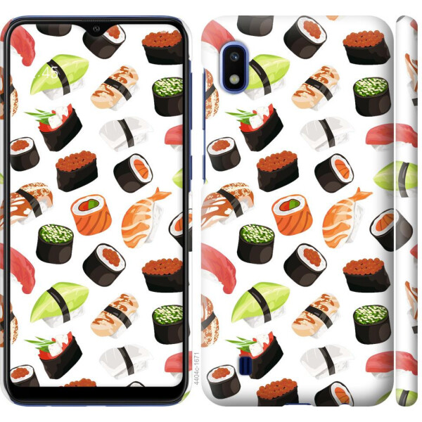 

Чехол на Samsung Galaxy A10 2019 A105F Суши (04798)
