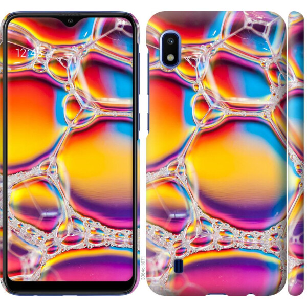 

Чехол на Samsung Galaxy A10 2019 A105F Цветные пузыри (04798)