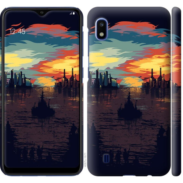 

Чехол на Samsung Galaxy A10 2019 A105F Череп-абстракция (04798)