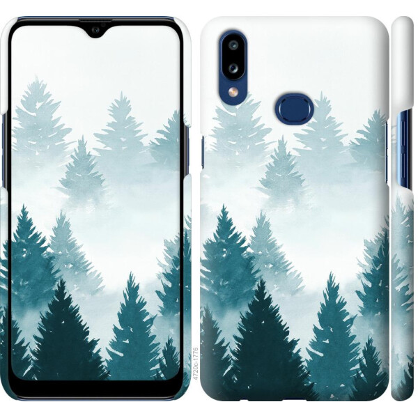 

Чехол на Samsung Galaxy A10s A107F Акварельные Елки (04798)