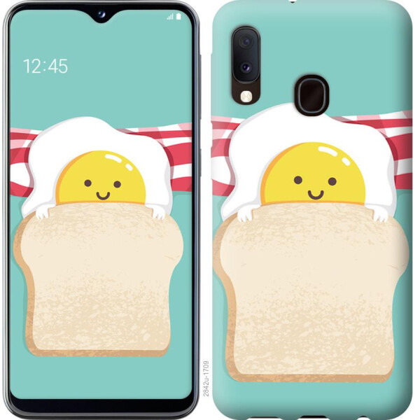 

Чехол на Samsung Galaxy A10s A107F Веселая глазунья (04798)