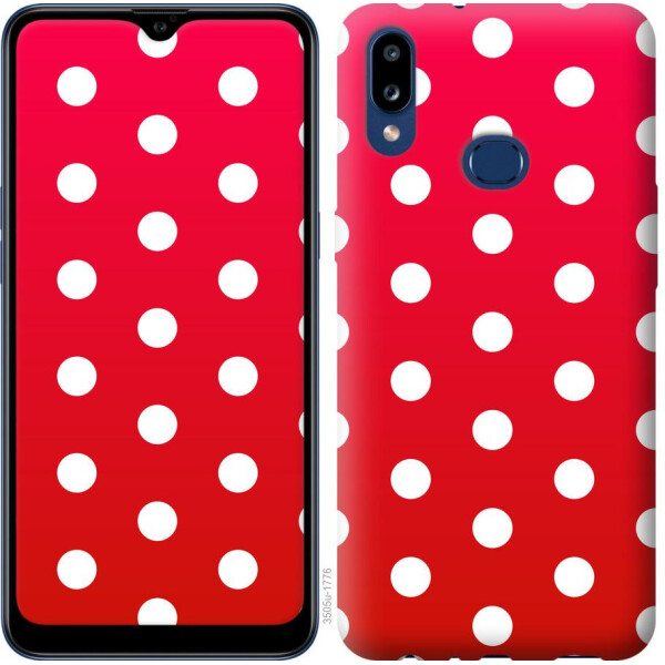 

Чехол на Samsung Galaxy A10s A107F Градиент, Горошек (04798)