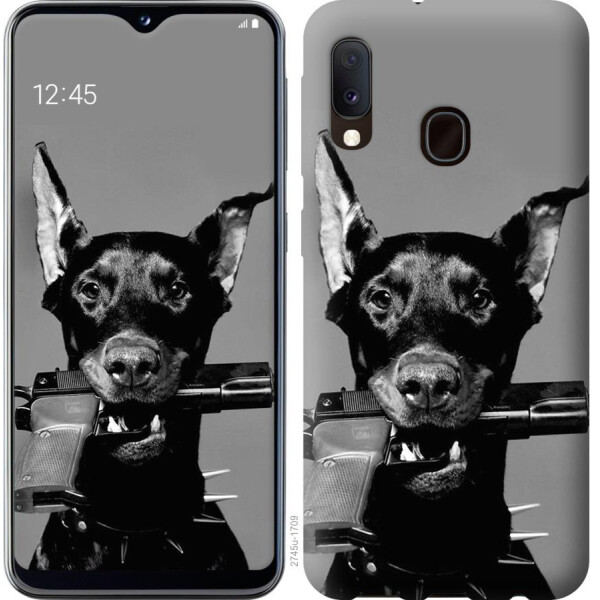 

Чехол на Samsung Galaxy A10s A107F Доберман (04798)