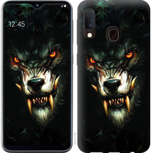 

Чехол на Samsung Galaxy A10s A107F Дьявольский волк (04798)