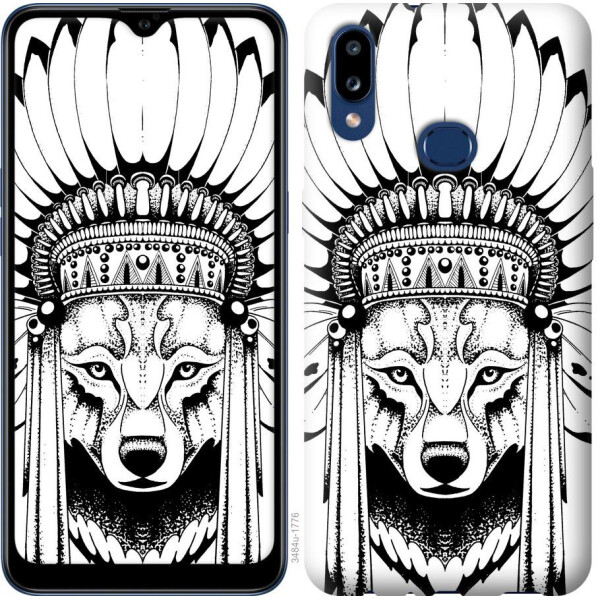 

Чехол на Samsung Galaxy A10s A107F Тотем волка (04798)