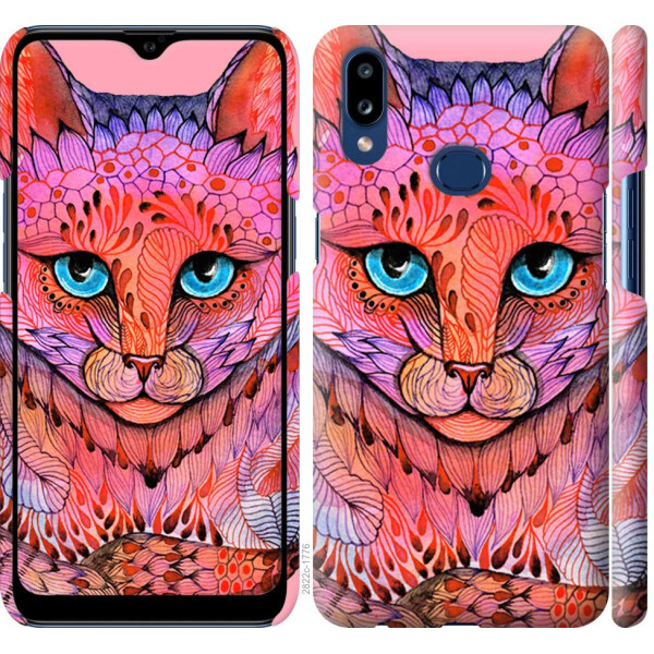 

Чехол на Samsung Galaxy A10s A107F Узорчатая кошка (04798)