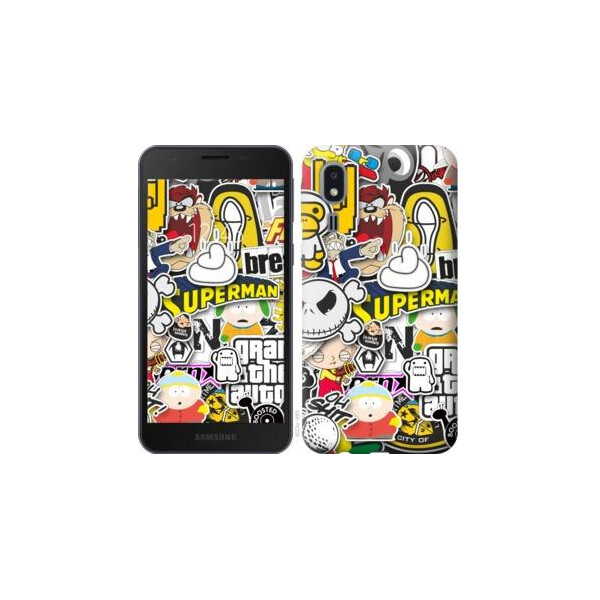 

Чехол на Samsung Galaxy A2 Core A260F Popular logos (04798)