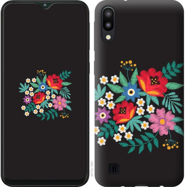 

Чехол на Samsung Galaxy A2 Core A260F Вышитые цветы (04798)