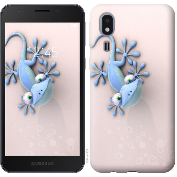

Чехол на Samsung Galaxy A2 Core A260F Геккончик (04798)