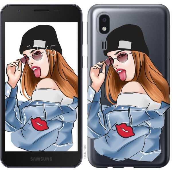 

Чехол на Samsung Galaxy A2 Core A260F Девушка v3 (04798)
