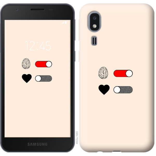 

Чехол на Samsung Galaxy A2 Core A260F Любовь и ум (04798)