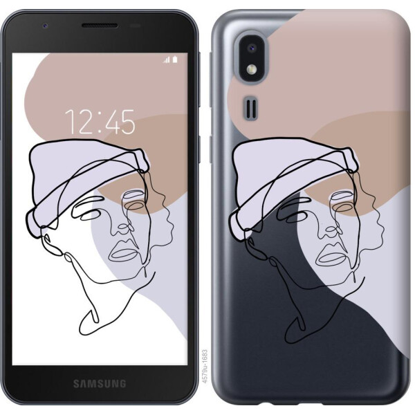 

Чехол на Samsung Galaxy A2 Core A260F Силуэт (04798)