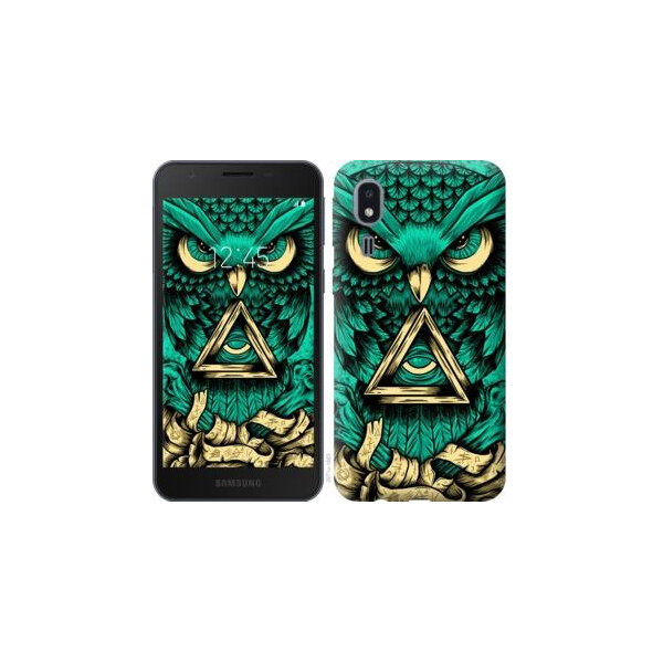 

Чехол на Samsung Galaxy A2 Core A260F Сова Арт-тату (04798)